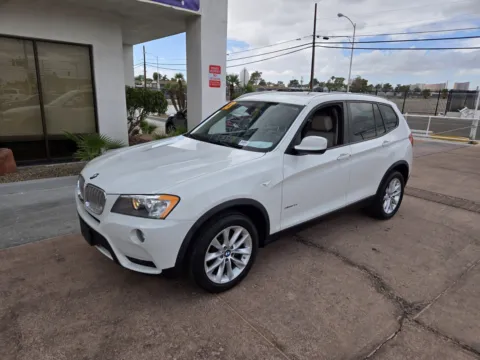 White 2013 BMW X3 xDrive28i for sale in Las Vegas, NV