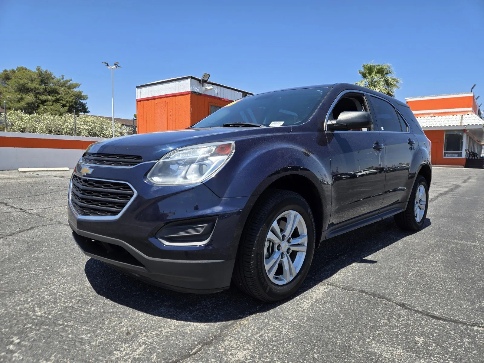 Blue 2016 Chevrolet Equinox LS for sale in Las Vegas, NV