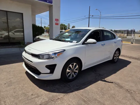 White 2022 Kia Rio S for sale in Las Vegas, NV