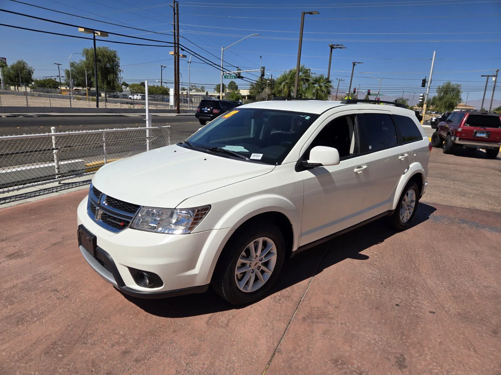White 2018 Dodge Journey SXT for sale in Las Vegas, NV