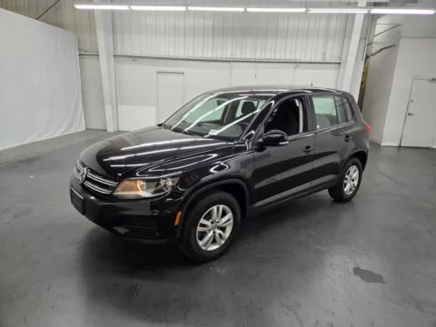 Black 2013 Volkswagen Tiguan S for sale in Las Vegas, NV