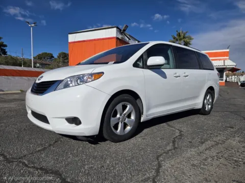 White 2013 Toyota Sienna LE for sale in Las Vegas, NV