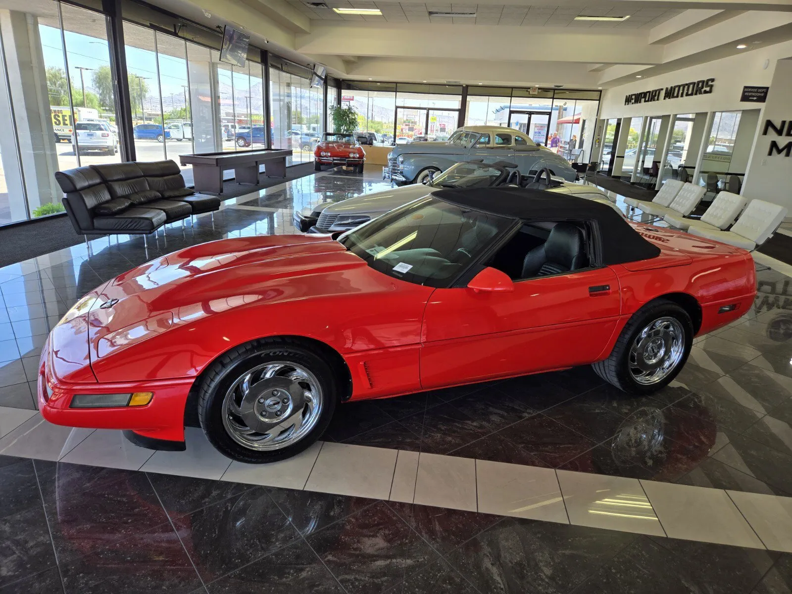 Red 1996 Chevrolet Corvette 2DR CONV for sale in Las Vegas, NV