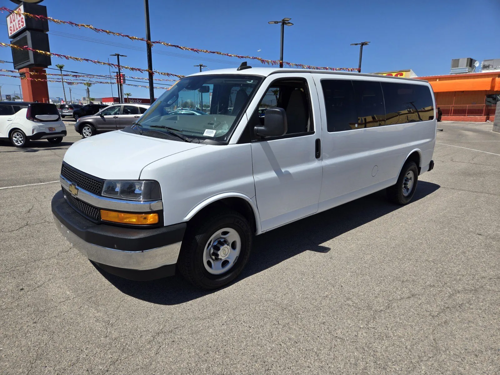 White 2021 Chevrolet Express Passenger LT for sale in Las Vegas, NV