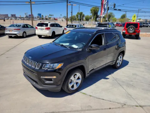 Black 2018 Jeep Compass Latitude for sale in Las Vegas, NV