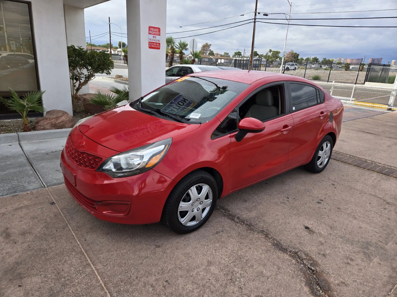 Red 2013 Kia Rio LX for sale in Las Vegas, NV