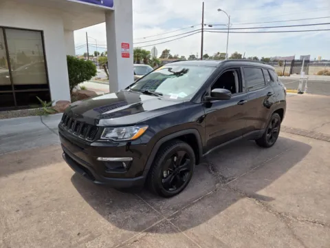 Black 2019 Jeep Compass Altitude for sale in Las Vegas, NV