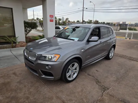 Gray 2014 BMW X3 xDrive35i for sale in Las Vegas, NV