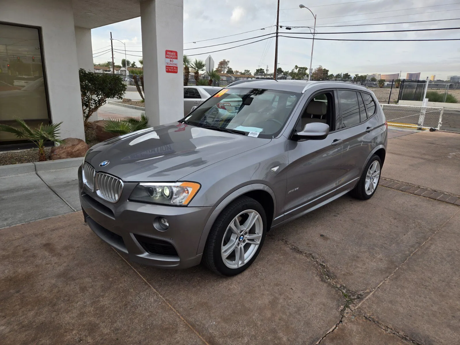 Gray 2014 BMW X3 xDrive35i for sale in Las Vegas, NV