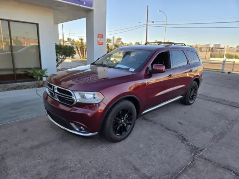 Red 2018 Dodge Durango SXT for sale in Las Vegas, NV