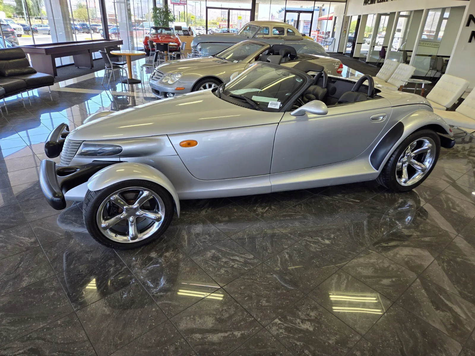 Silver 2001 Plymouth Prowler 2DR ROADSTER for sale in Las Vegas, NV