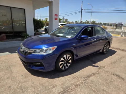 Blue 2017 Honda Accord Hybrid 4DR SDN HYBRID for sale in Las Vegas, NV