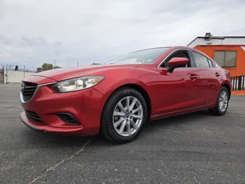 Red 2015 Mazda Mazda6 i Sport for sale in Las Vegas, NV