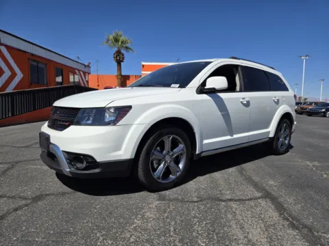 White 2017 Dodge Journey Crossroad Plus for sale in Las Vegas, NV