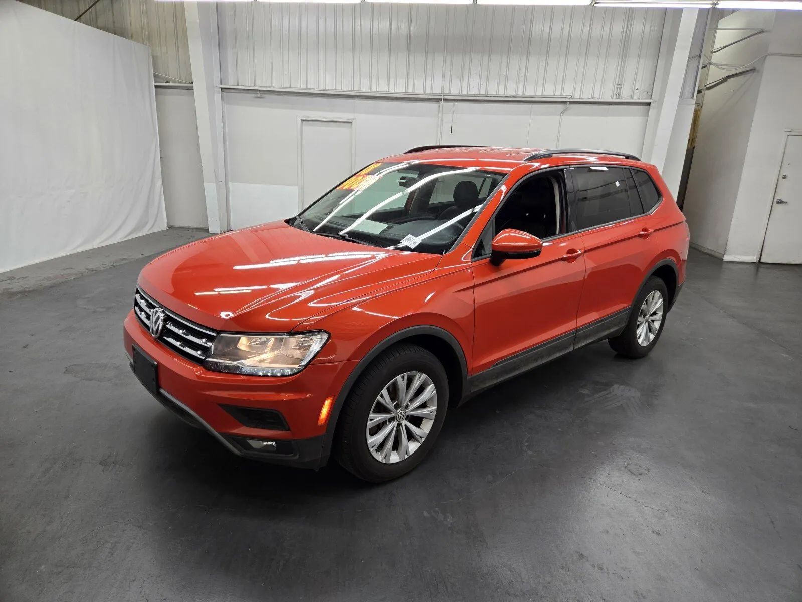 Orange 2018 Volkswagen Tiguan S for sale in Las Vegas, NV