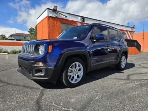 Blue 2018 Jeep Renegade Latitude for sale in Las Vegas, NV