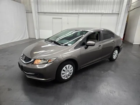 Beige 2014 Honda Civic Sedan LX for sale in Las Vegas, NV