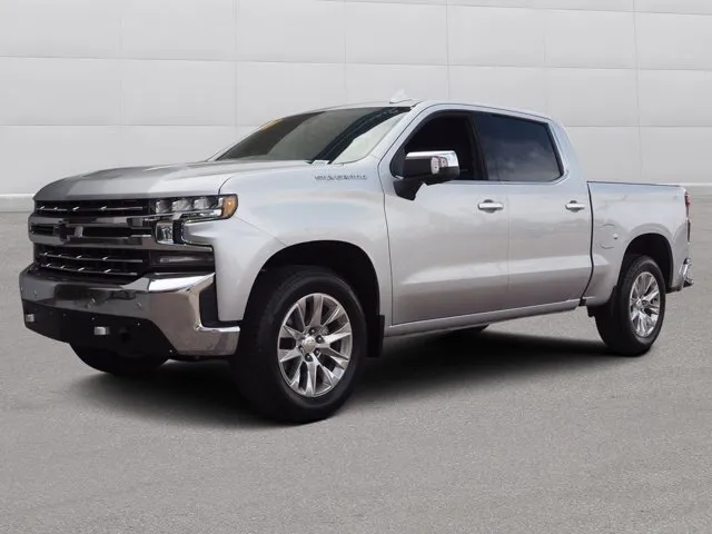 Silver 2020 Chevrolet Silverado 1500 LTZ for sale in Las Vegas, NV