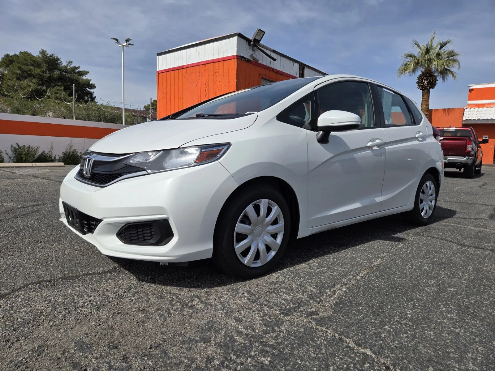 White 2020 Honda Fit LX for sale in Las Vegas, NV