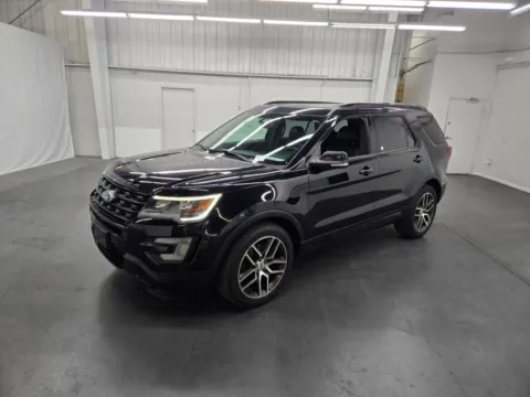 Black 2017 Ford Explorer Sport for sale in Las Vegas, NV