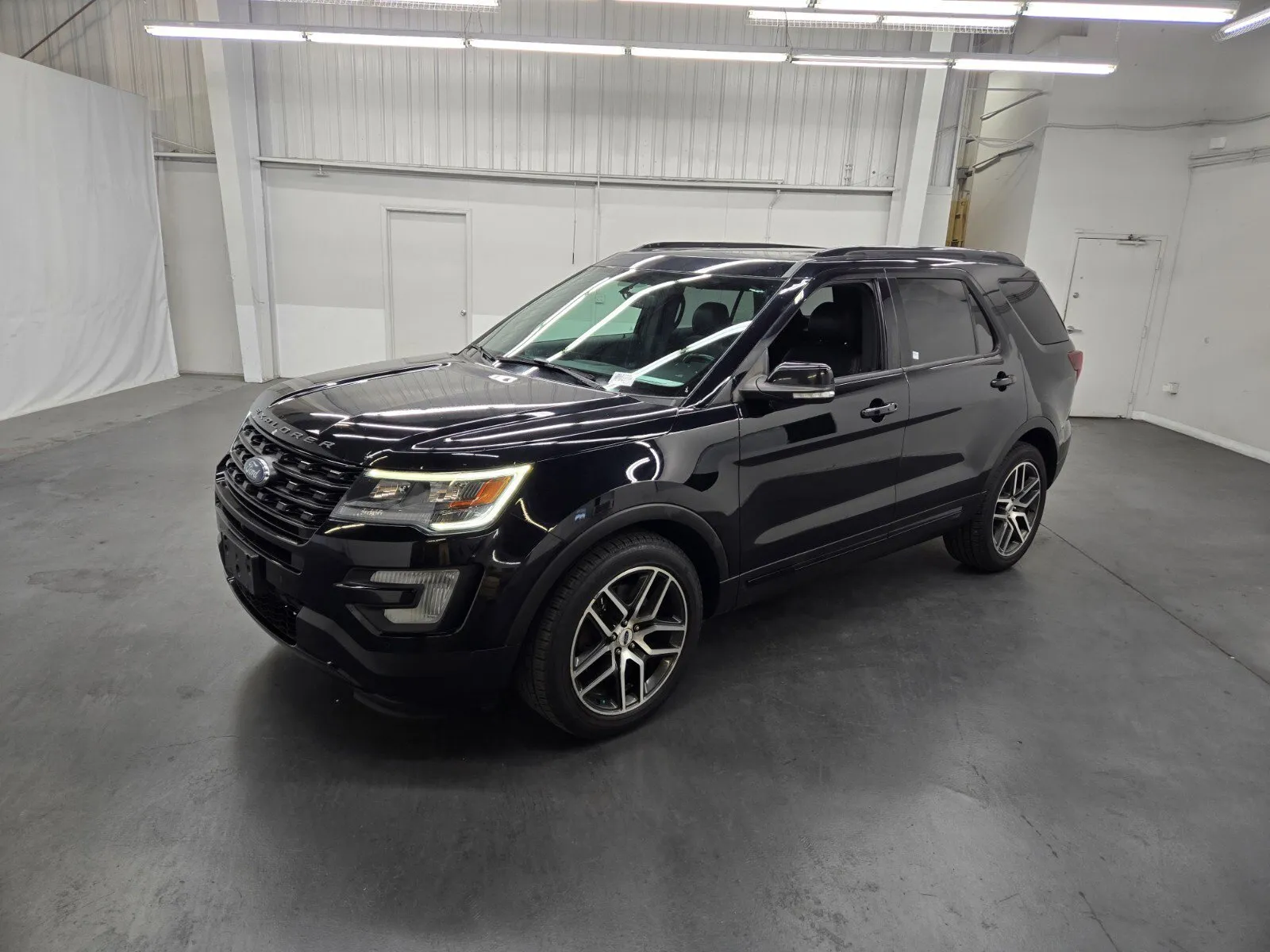 Black 2017 Ford Explorer Sport for sale in Las Vegas, NV