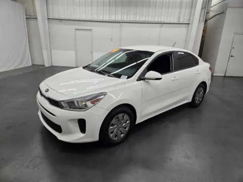 White 2019 Kia Rio LX for sale in Las Vegas, NV