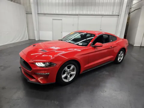 Red 2018 Ford Mustang EcoBoost for sale in Las Vegas, NV