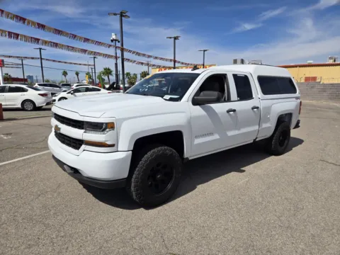 White 2016 Chevrolet Silverado 1500 Custom for sale in Las Vegas, NV