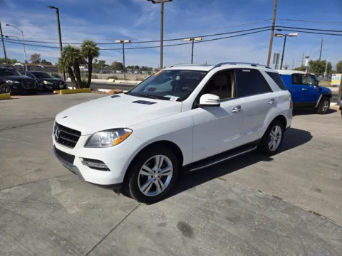 White 2014 Mercedes-Benz M-Class ML 350 for sale in Las Vegas, NV
