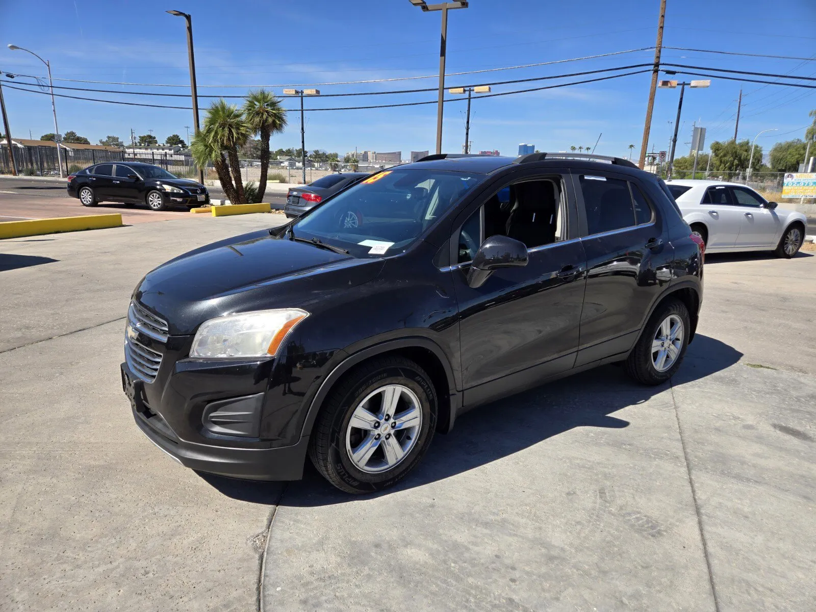 Black 2015 Chevrolet Trax LT for sale in Las Vegas, NV