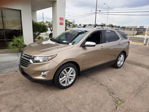 Beige 2018 Chevrolet Equinox Premier for sale in Las Vegas, NV