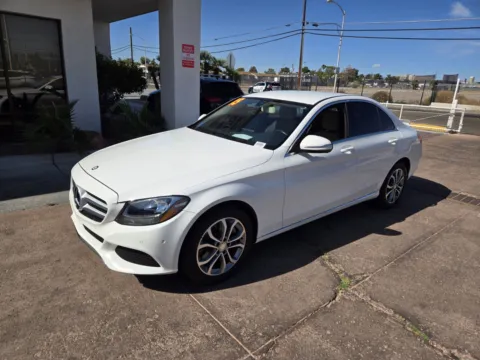 White 2015 Mercedes-Benz C-Class 4DR SDN C300 4MAT for sale in Las Vegas, NV