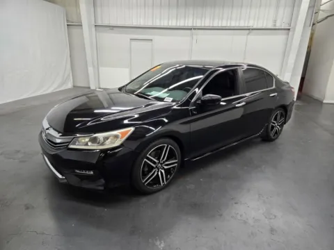 Black 2017 Honda Accord Sedan Sport for sale in Las Vegas, NV
