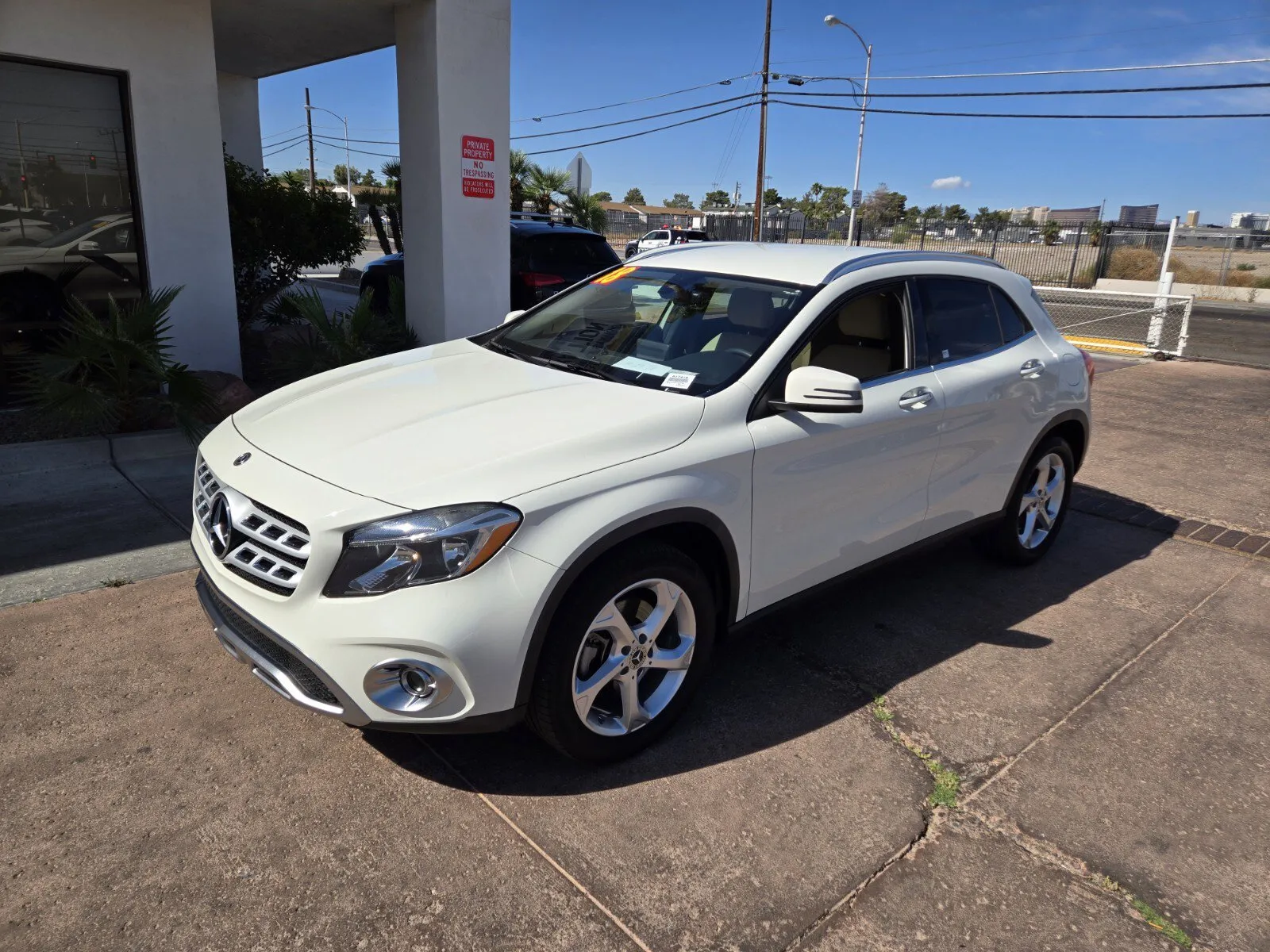 White 2018 Mercedes-Benz GLA 250 for sale in Las Vegas, NV
