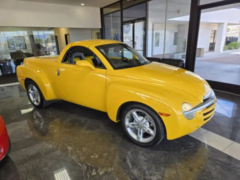 Yellow 2004 Chevrolet SSR LS for sale in Las Vegas, NV