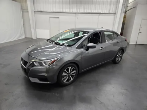 Gray 2021 Nissan Versa SV for sale in Las Vegas, NV
