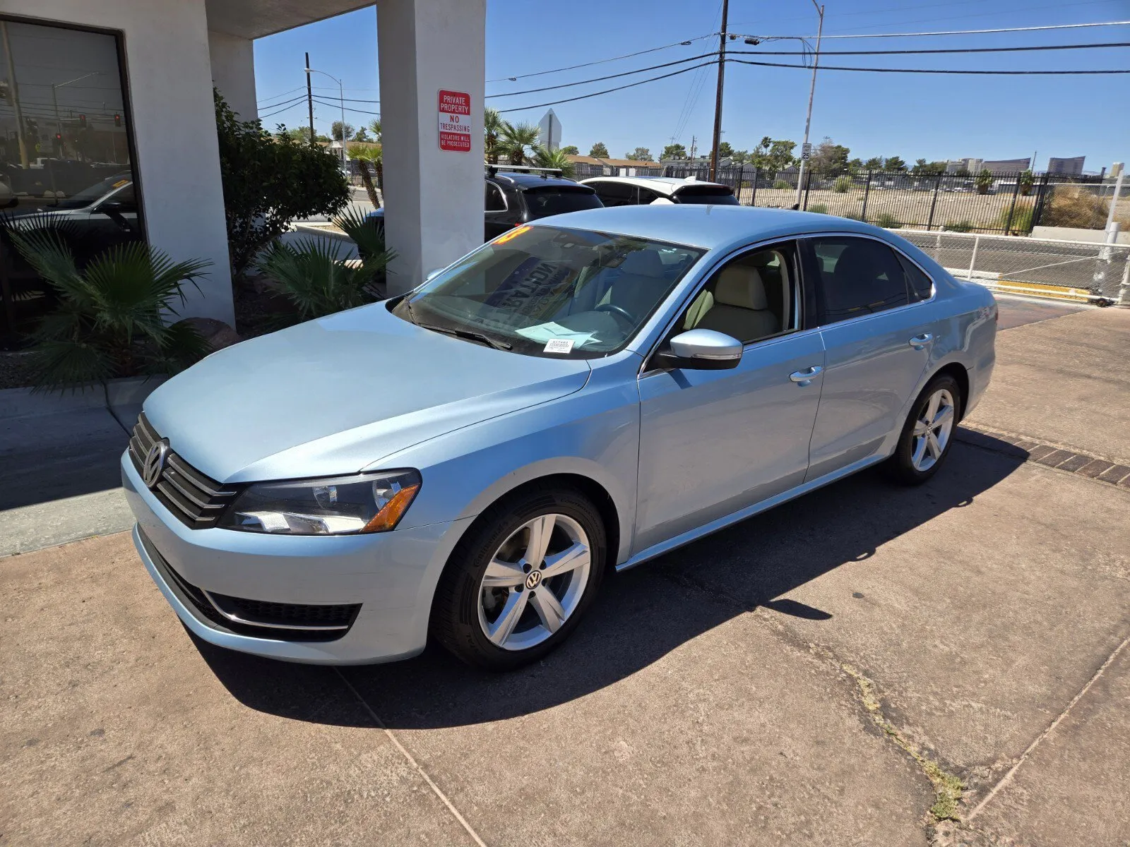 2013 Volkswagen Passat SE for sale in Las Vegas, NV