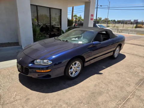 Blue 2002 Chevrolet Camaro Z28 for sale in Las Vegas, NV