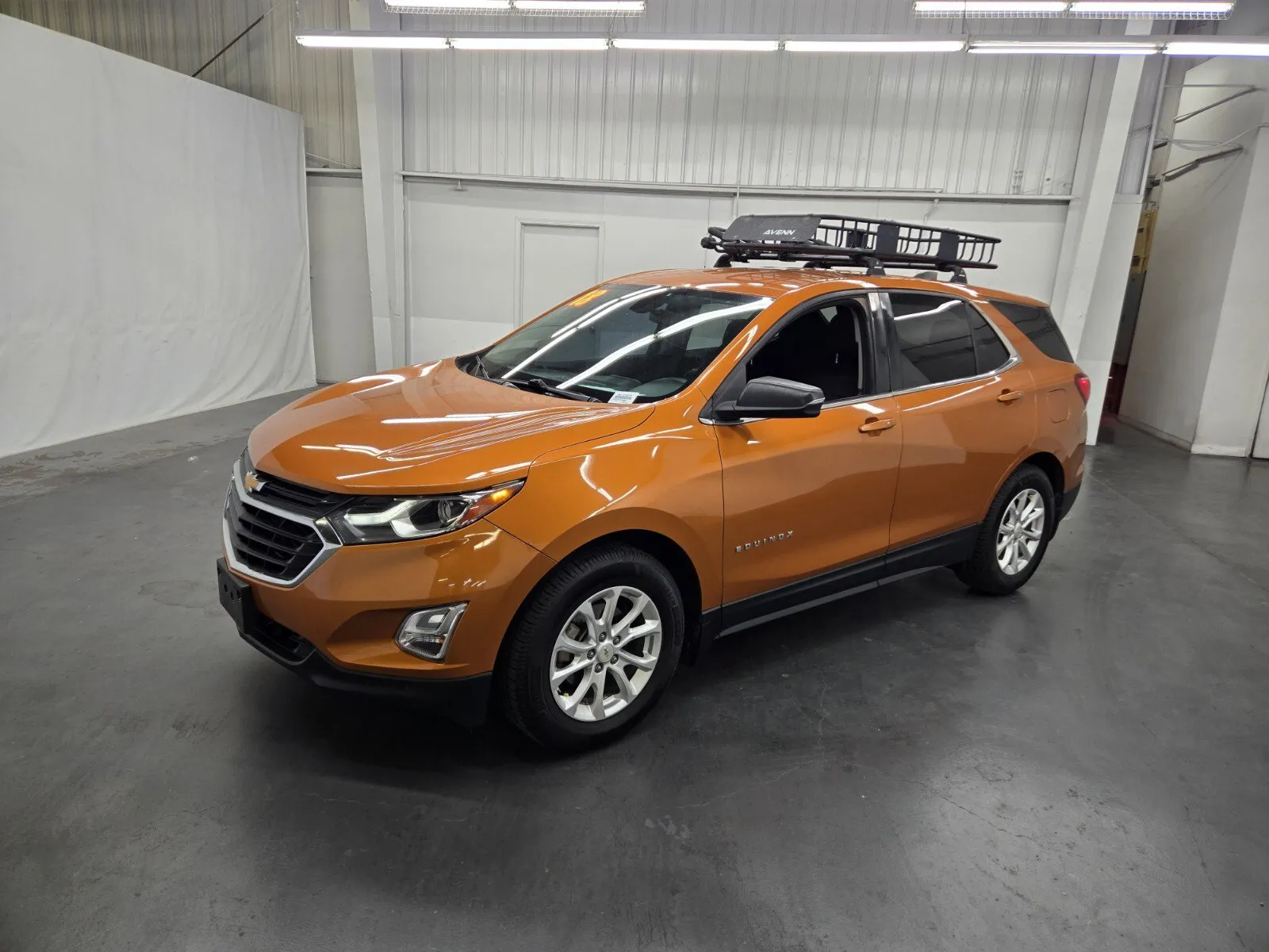 Orange 2018 Chevrolet Equinox LT for sale in Las Vegas, NV