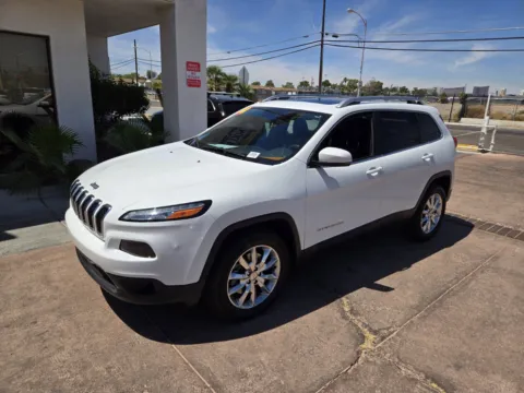 White 2014 Jeep Cherokee Limited for sale in Las Vegas, NV
