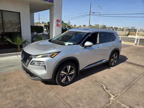 Silver 2021 Nissan Rogue SL for sale in Las Vegas, NV