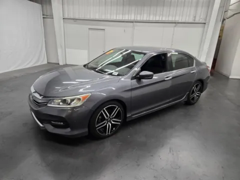Gray 2017 Honda Accord Sedan Sport for sale in Las Vegas, NV