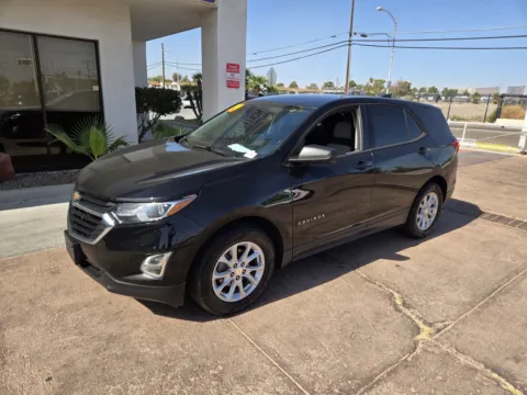 Black 2019 Chevrolet Equinox LS for sale in Las Vegas, NV