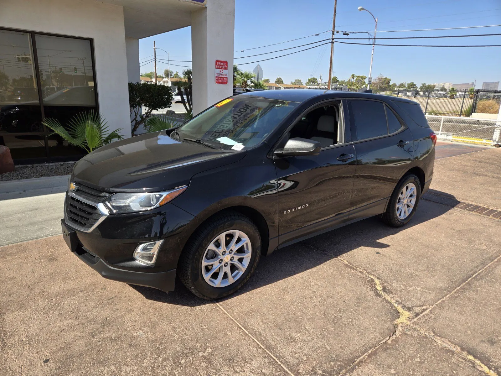 Black 2019 Chevrolet Equinox LS for sale in Las Vegas, NV