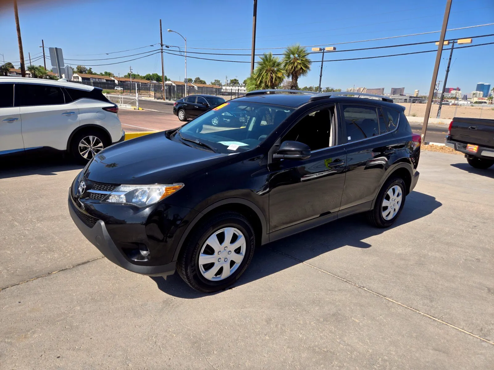 Black 2014 Toyota RAV4 LE for sale in Las Vegas, NV