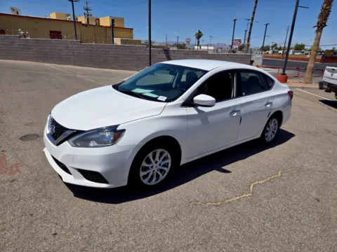 White 2019 Nissan Sentra SV for sale in Las Vegas, NV