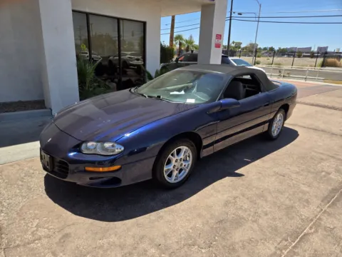 Blue 2002 Chevrolet Camaro Z28 for sale in Las Vegas, NV