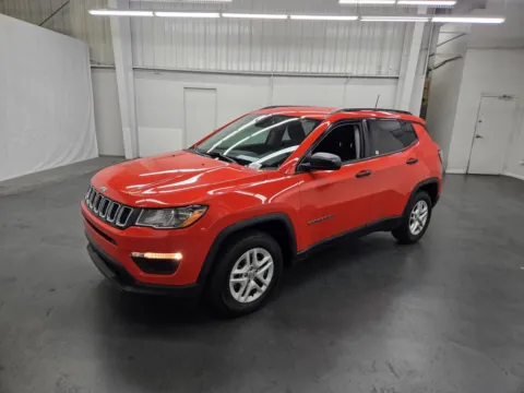 Orange 2018 Jeep Compass Sport for sale in Las Vegas, NV
