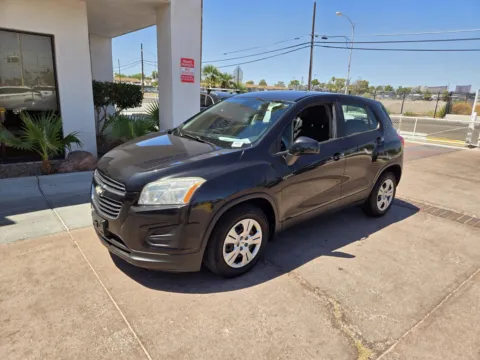 Black 2015 Chevrolet Trax LS for sale in Las Vegas, NV