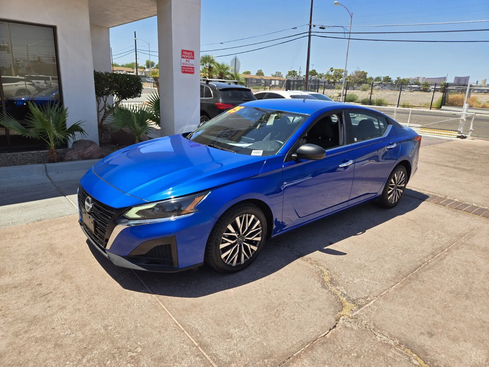 Blue 2025 Nissan Altima SV for sale in Las Vegas, NV